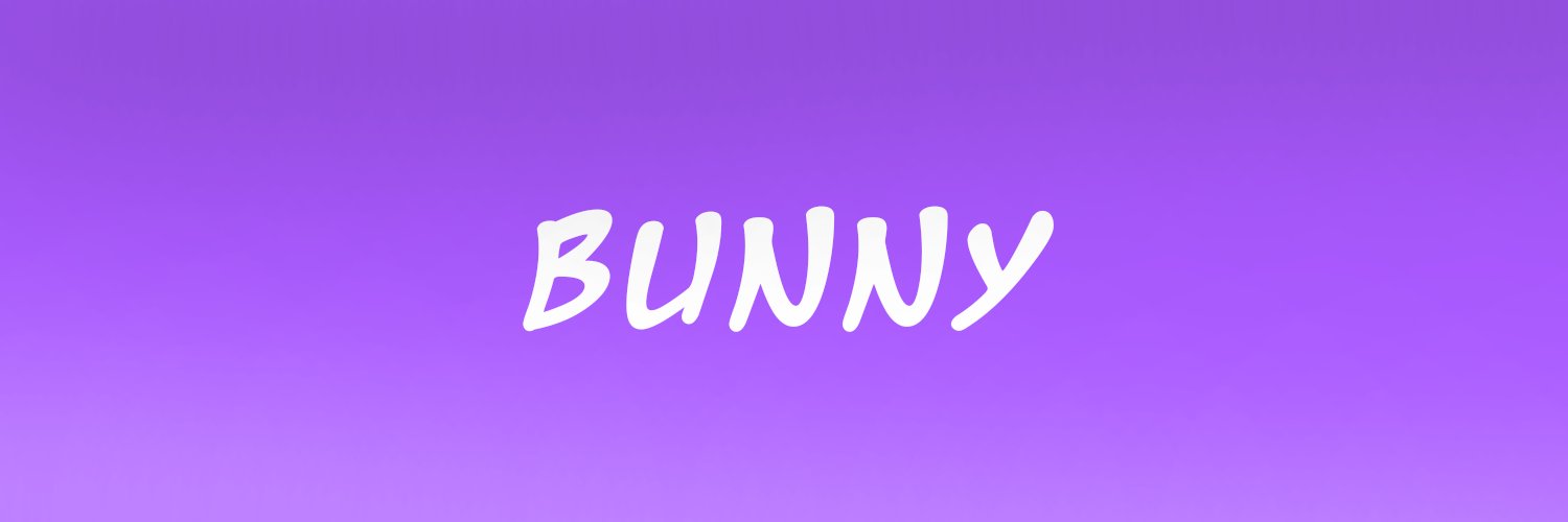 BunnyTh3Rabbit's profile banner image