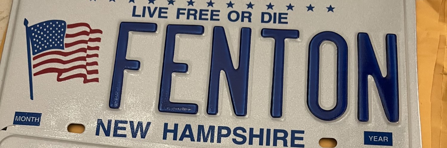 Bruce Fenton's banner
