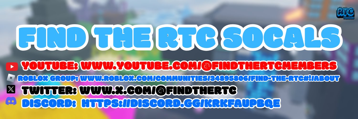 Find the RTC Members's banner