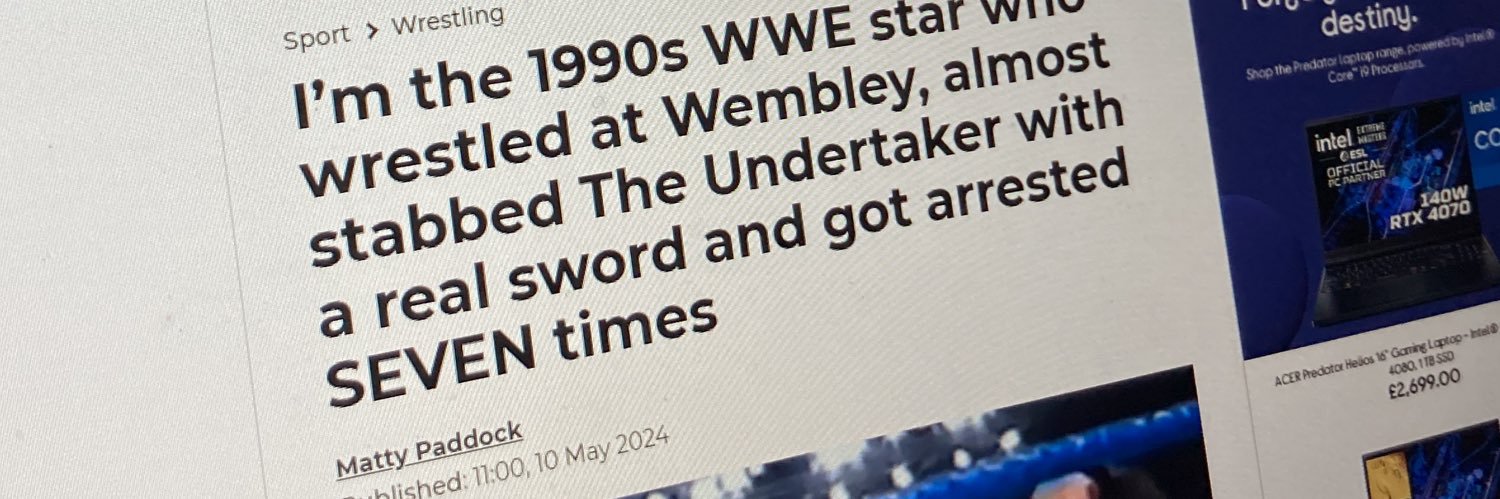 Matty Paddock banner