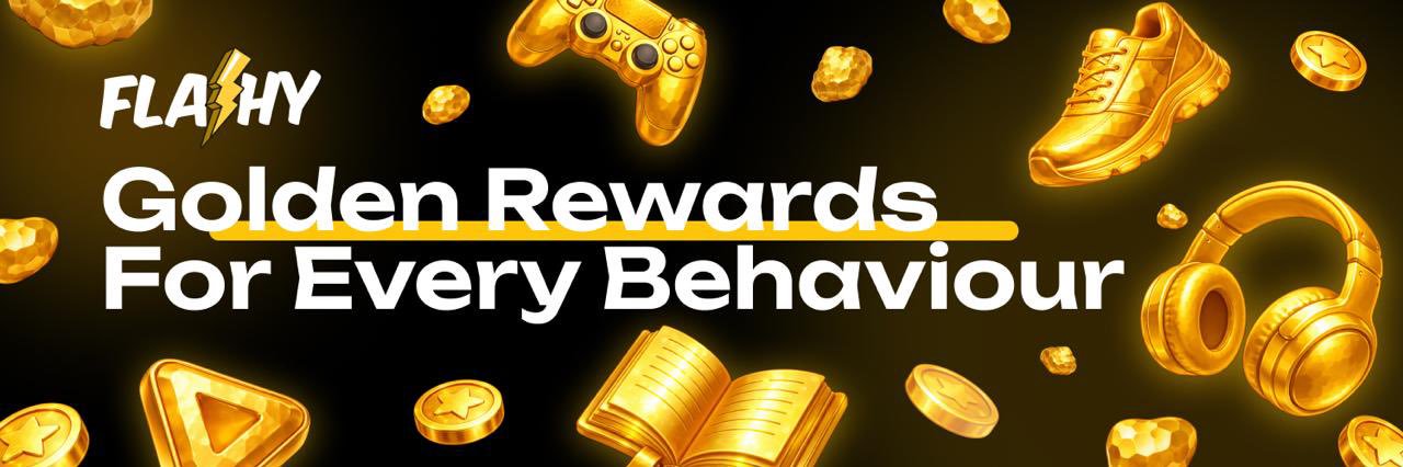 Flashy Gold banner