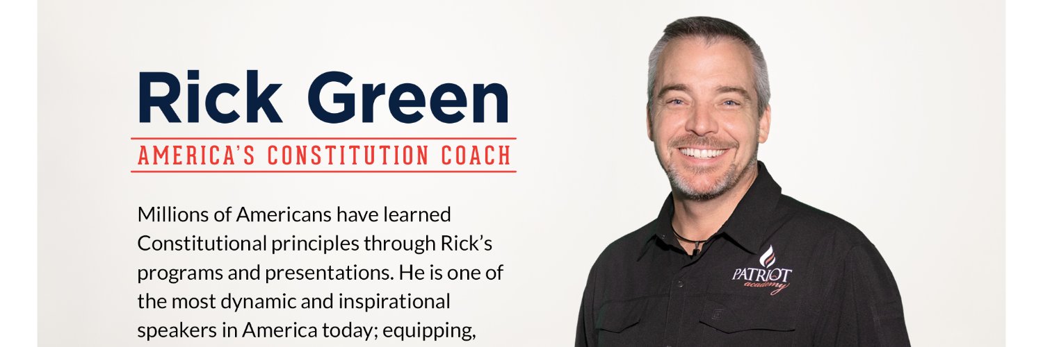 Rick Green's banner