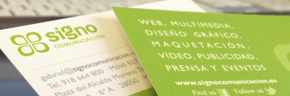 Signo Comunicación ® banner