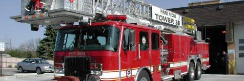 Park Ridge Fire Dept banner