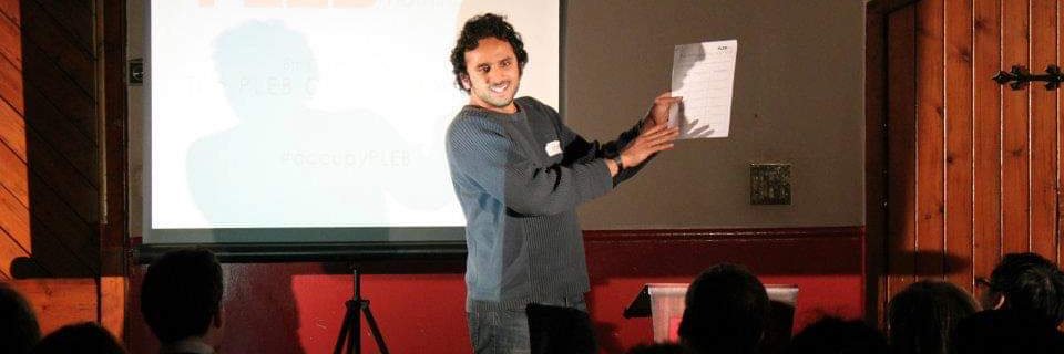 Pleb Talks - Comedians Doing Ted Talks banner