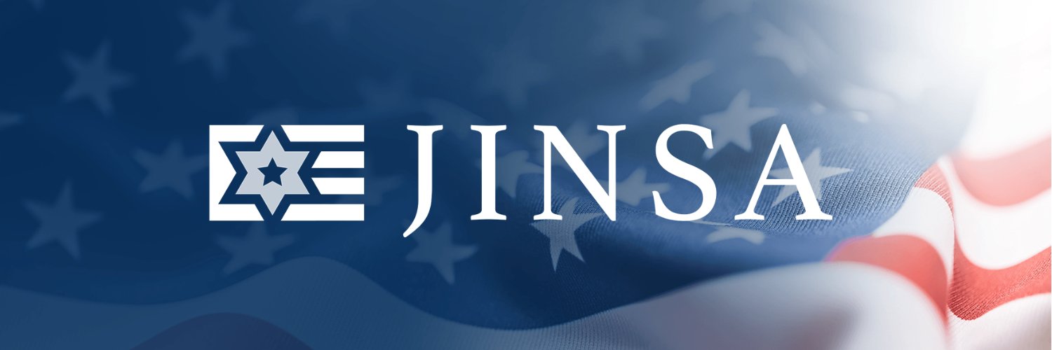 JINSA's banner