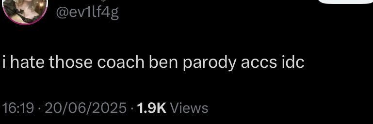 Ben's banner