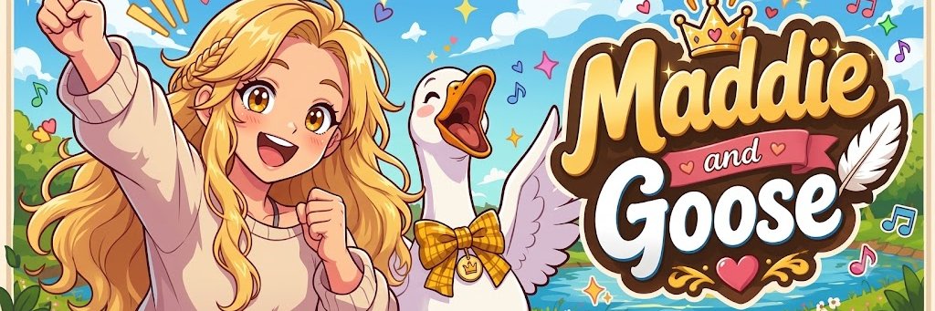 MaddieAndGoose's profile banner image