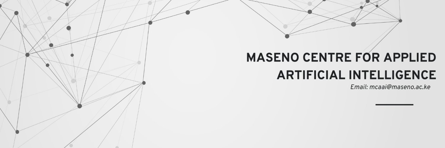 Maseno Centre for Applied Artificial Intelligence banner