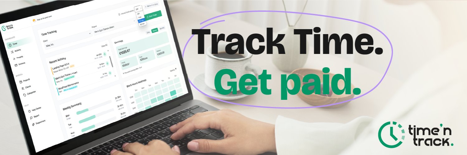 TimeNTrackHQ banner
