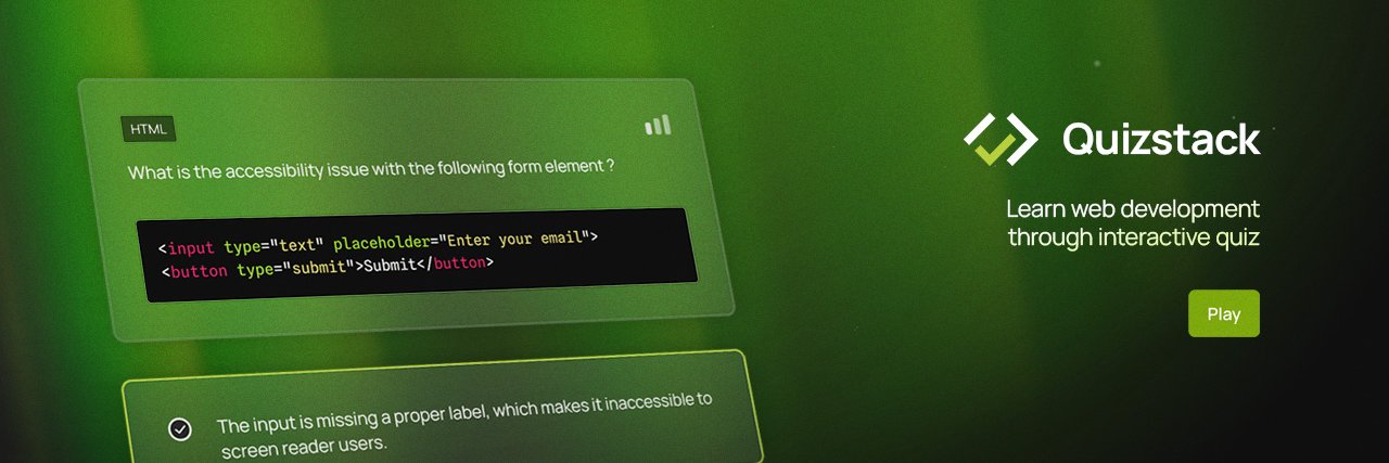 Quizstack banner
