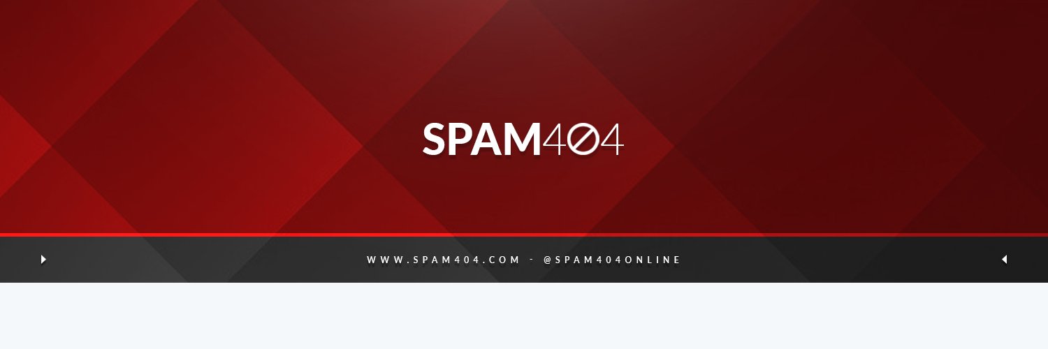 Spam404 banner