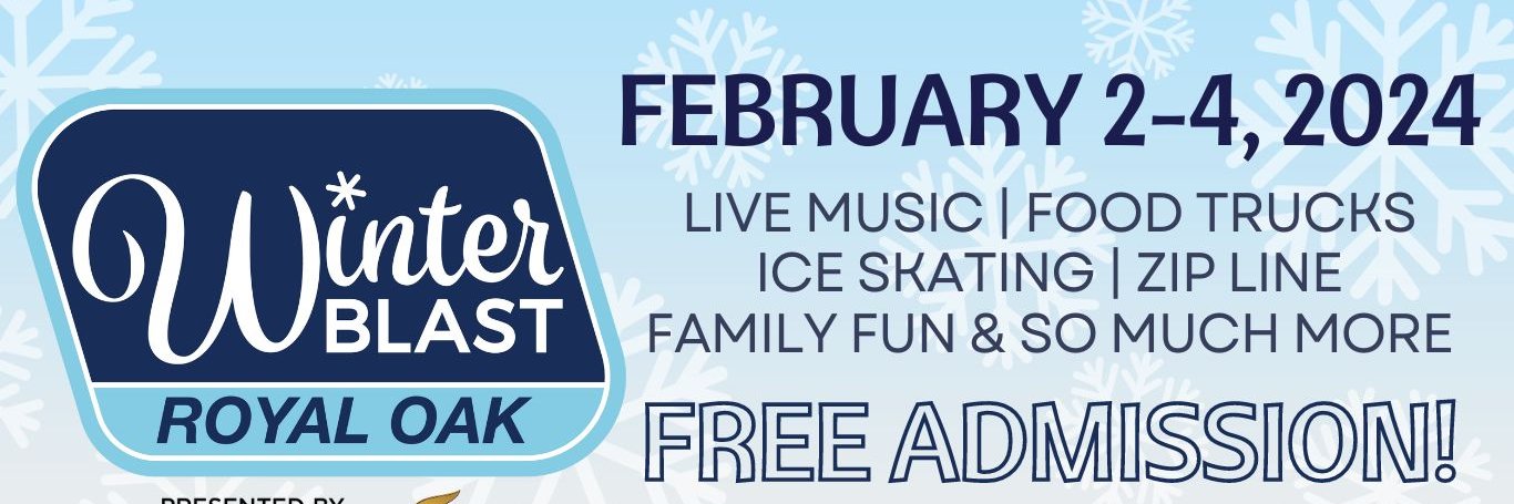 Winter Blast Royal Oak banner