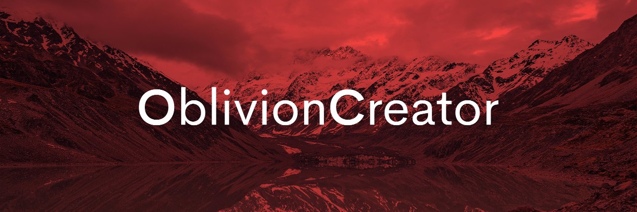 OblivionCreator banner