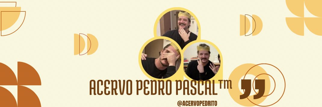 acervo pedro pascal's banner