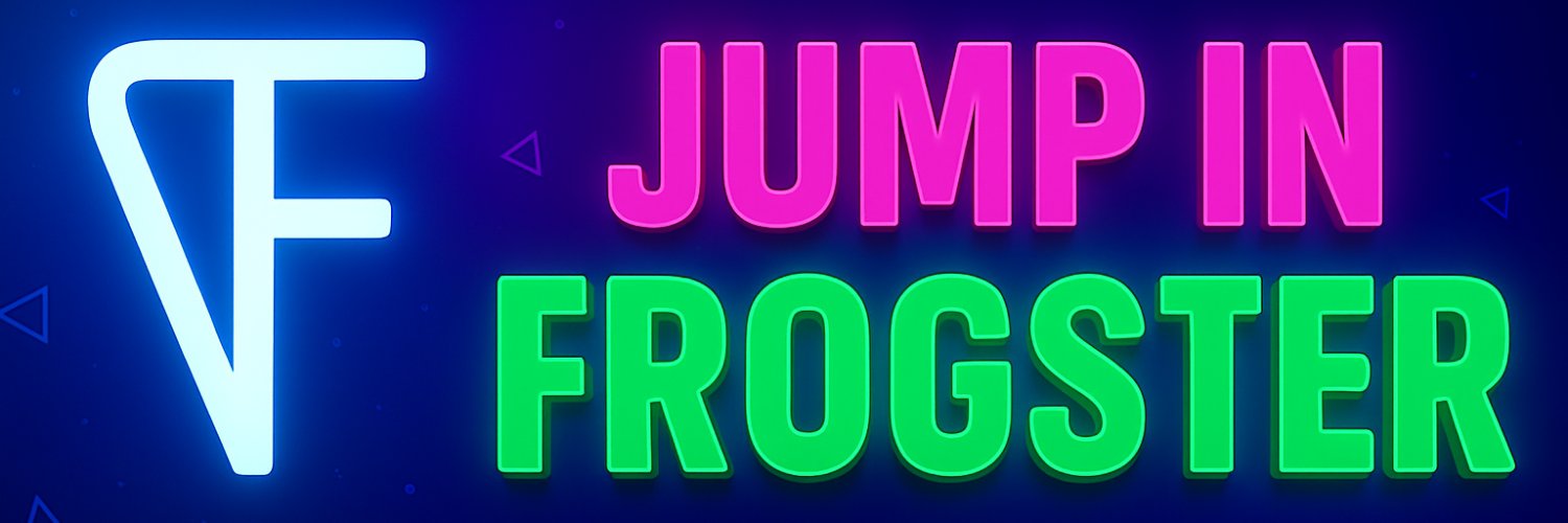 Frogster banner