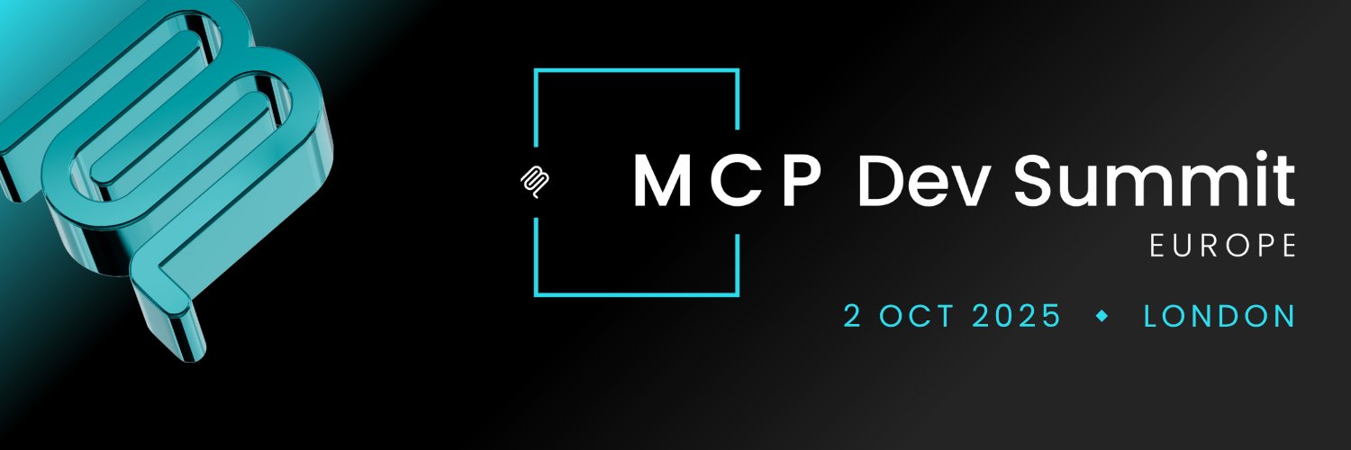 MCP Developers Summit's banner