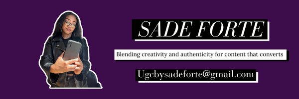 SadeUgc Profile Banner