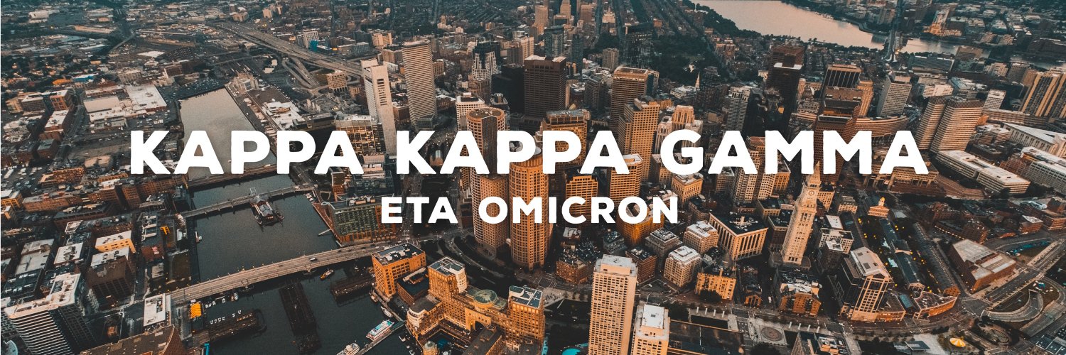 Northeastern KKG banner