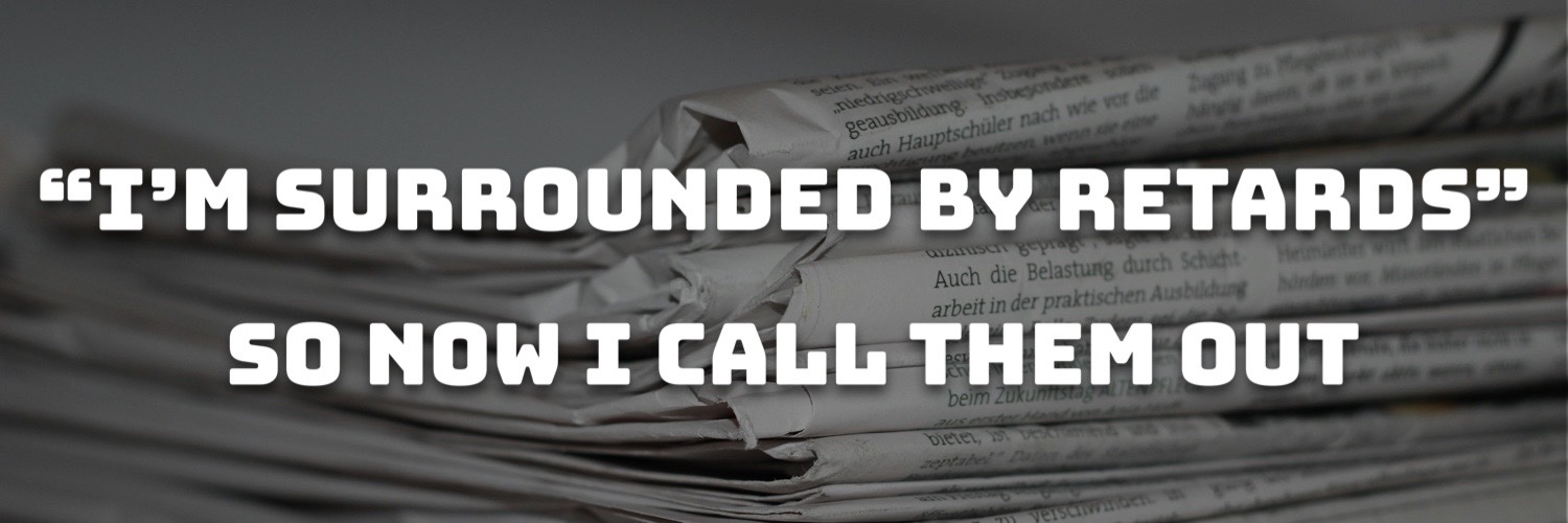 🚨Retards🚨 banner