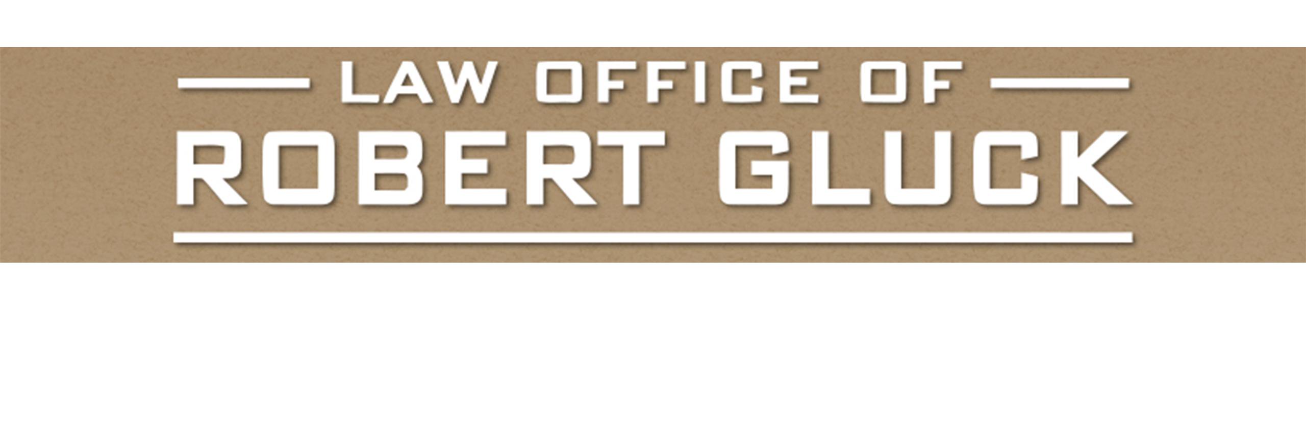 Robert E. Gluck banner
