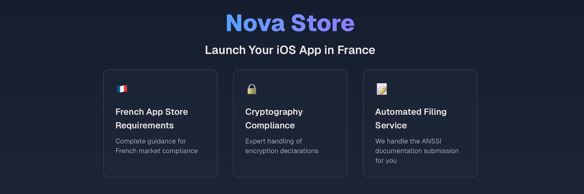 Nova Store banner