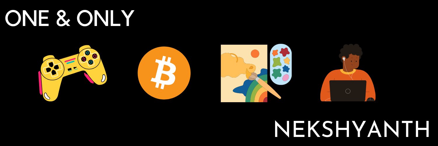 Nekshyanth1998's profile banner image