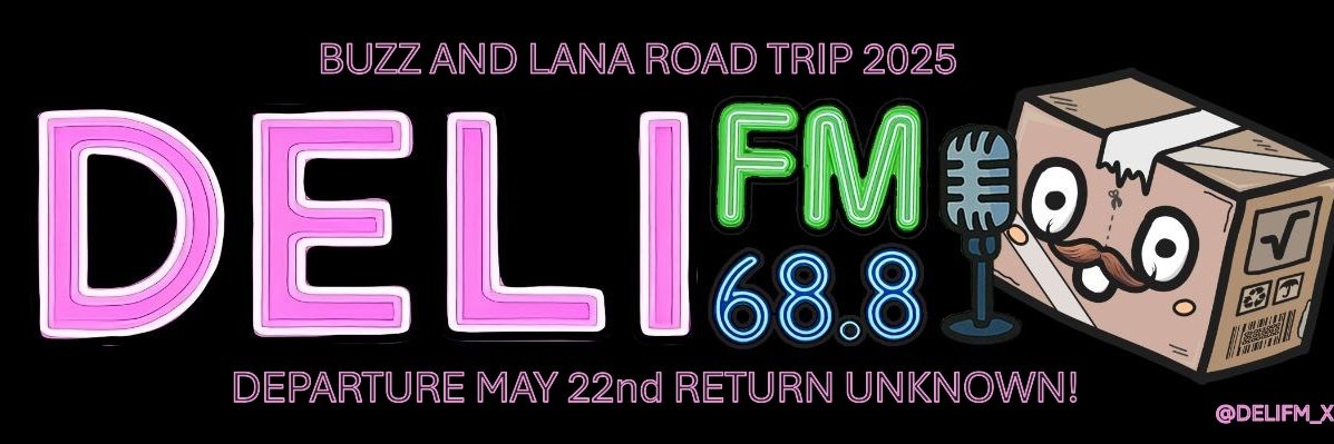 Buzz and Lana Road Trip 2025 w/Southside Kenny's banner