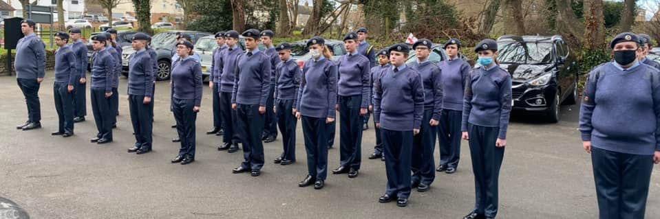 422 (Corby) Sqn ATC banner