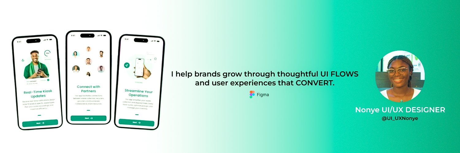 NonyeUX|UI DESIGNER banner