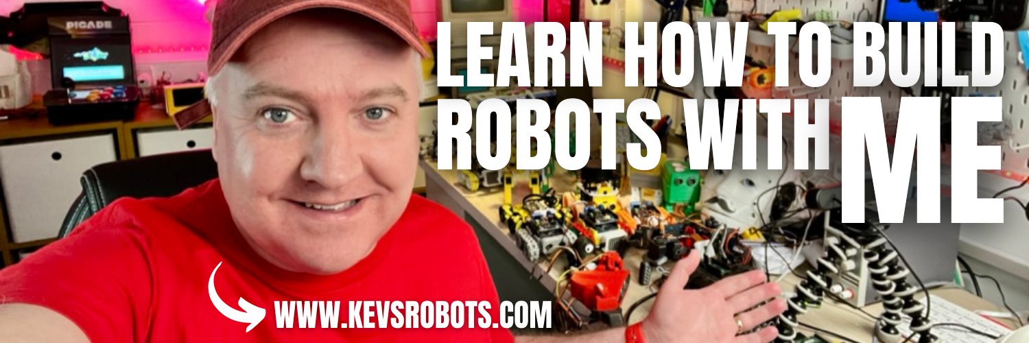 Kevin McAleer 🤖 Robot Maker's banner