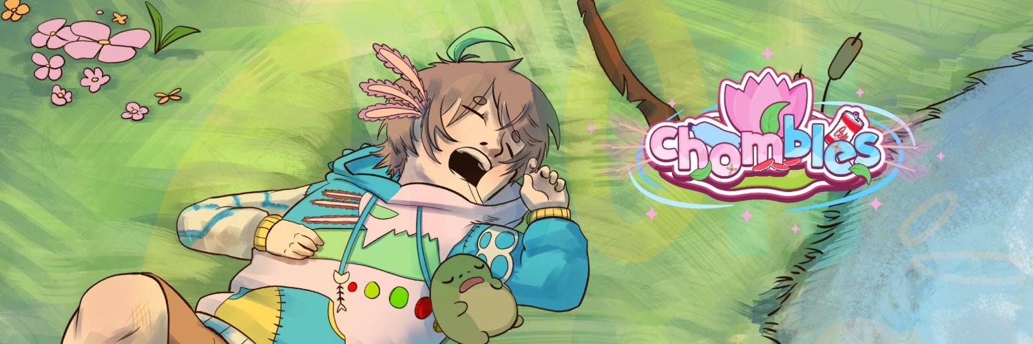 Chombles ♻️Trash Axolotl💧 banner
