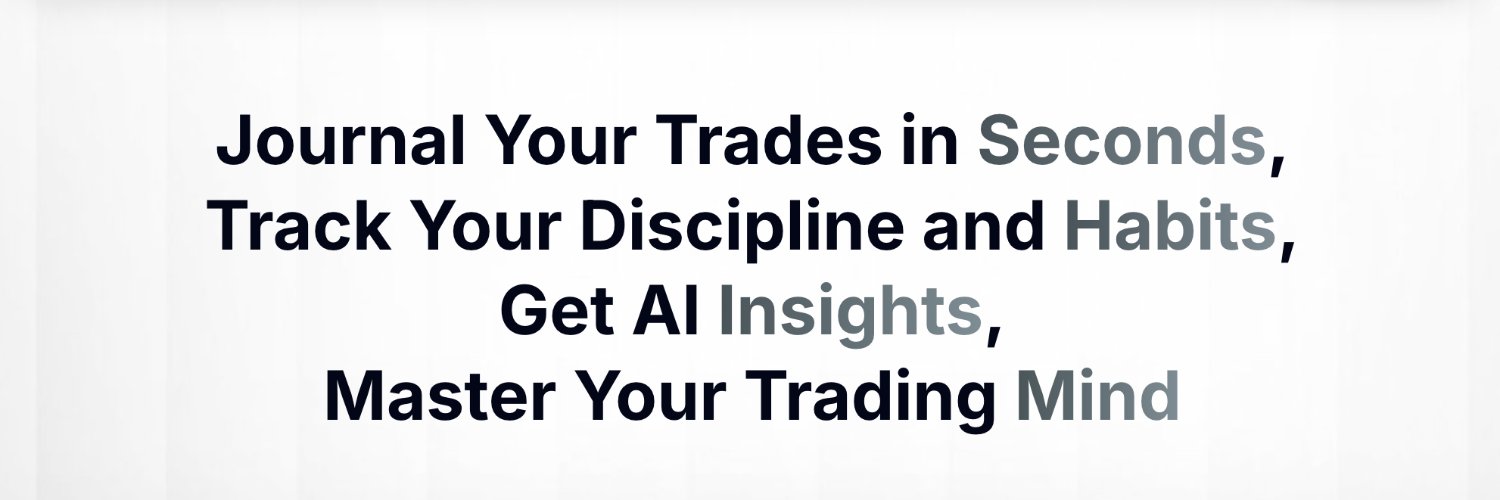 Simplified Trading Journal banner