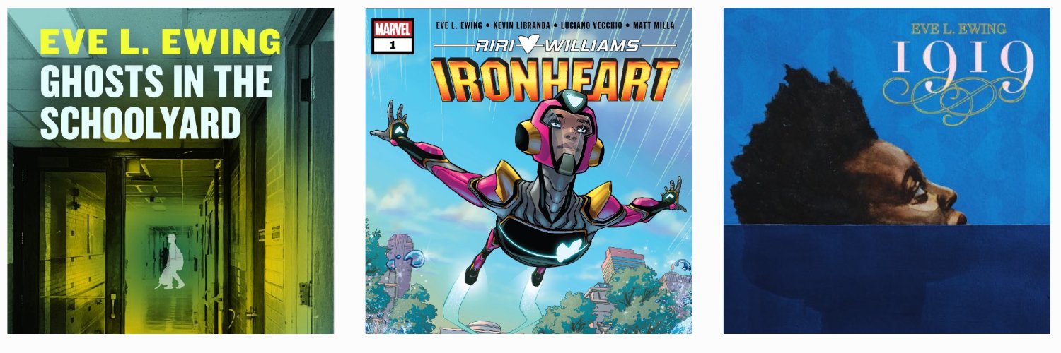 Eve L. Ewing used to go by wikipedia brown banner