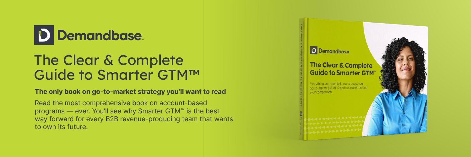 Demandbase Sales Intelligence Cloud banner