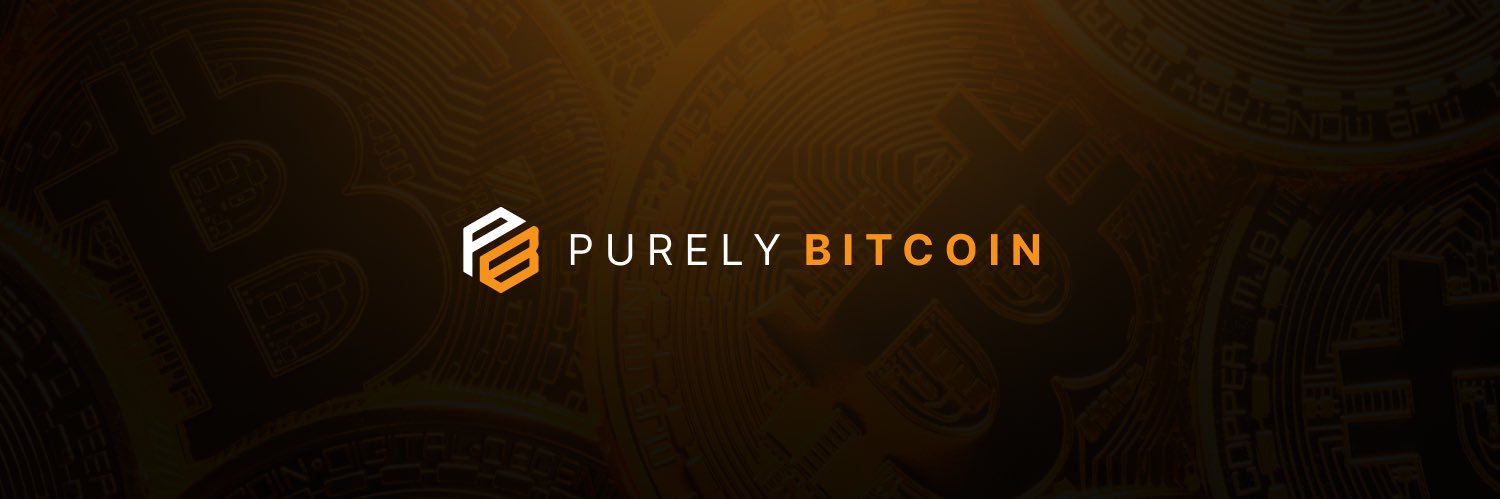 PurelyBitcoin's profile banner image