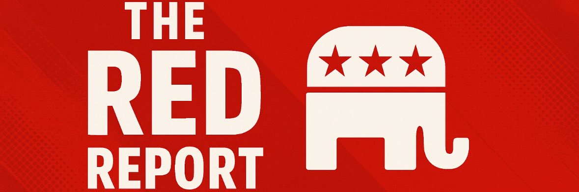 The Red Report 🇺🇸 banner
