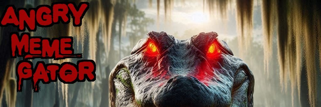 Angry Meme Gator banner
