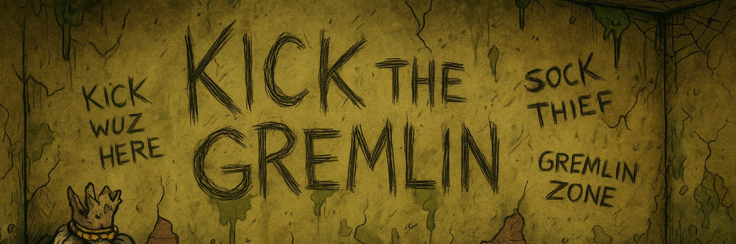KicktheGremlin's profile banner image