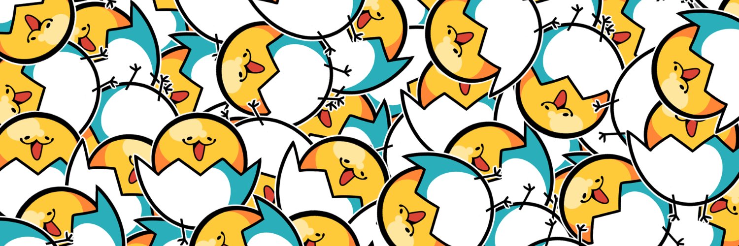 Cluckin' Chloe |🐣💙| Chicken Vtuber banner