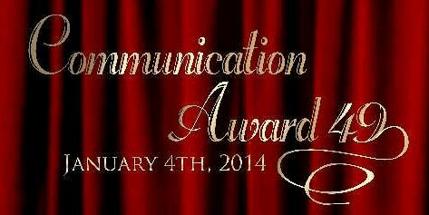 Communication Award banner
