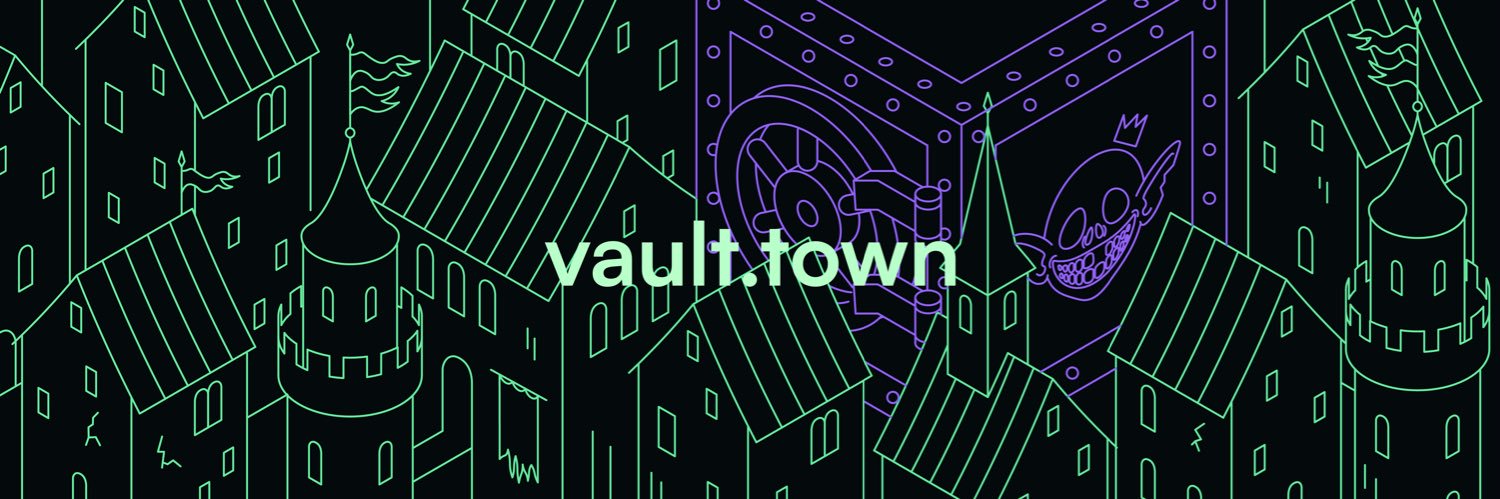 Vault Town's banner