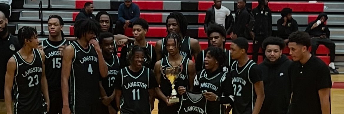 Langston Hughes HS Boys Basketball's banner