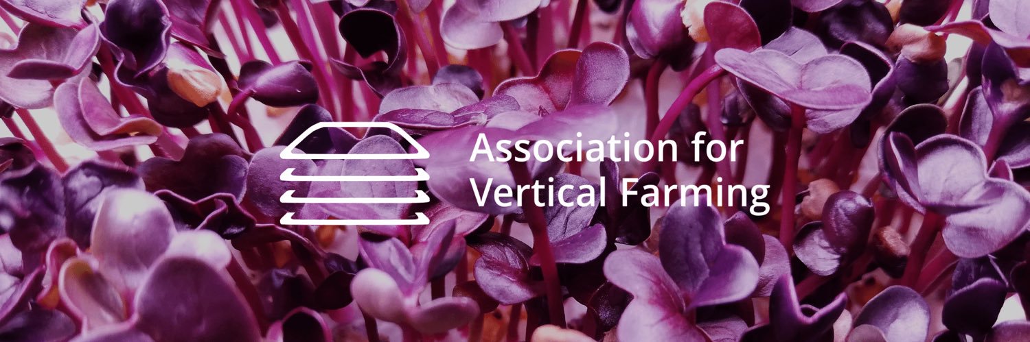 The Association for Vertical Farming (AVF) banner