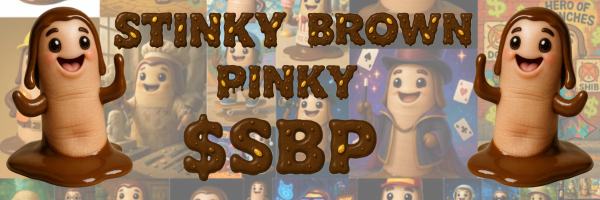Stinky Brown Pinky $SBP banner