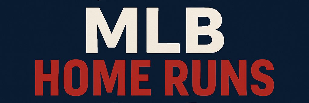 MLB Home Runs🚀's banner
