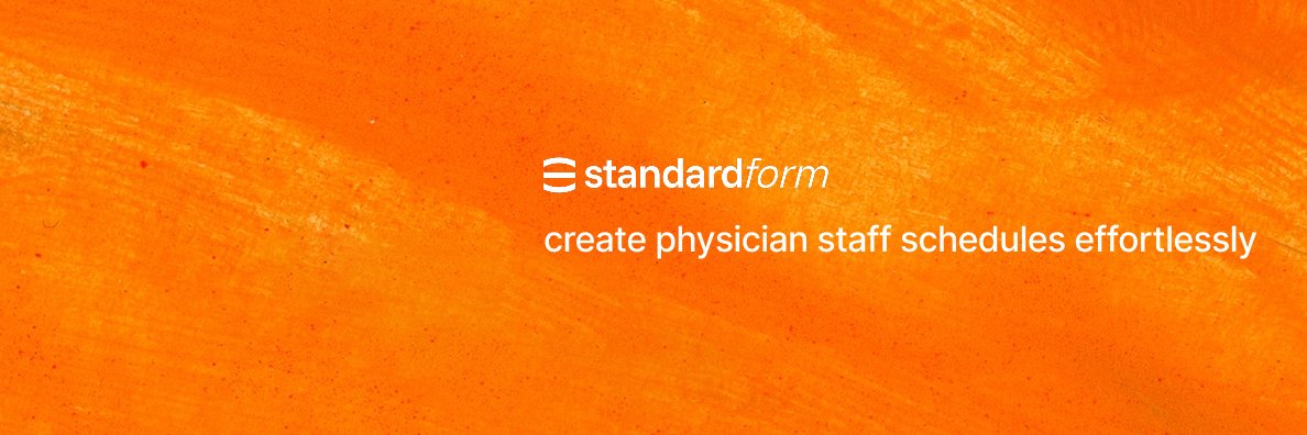Standard Form banner