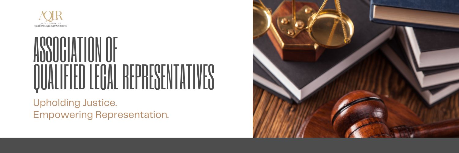 Association of Qualified Legal Representatives banner