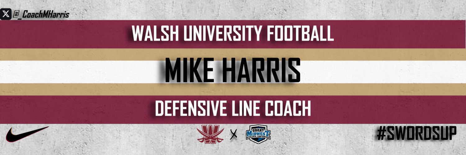 Coach Mike Harris banner