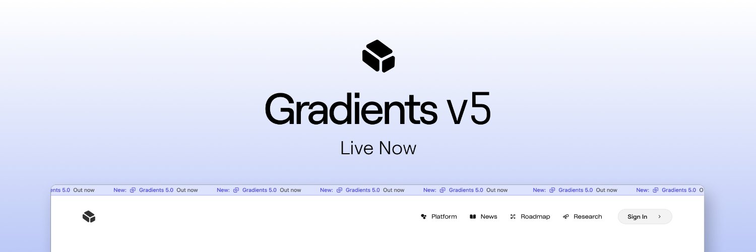 Gradients's banner